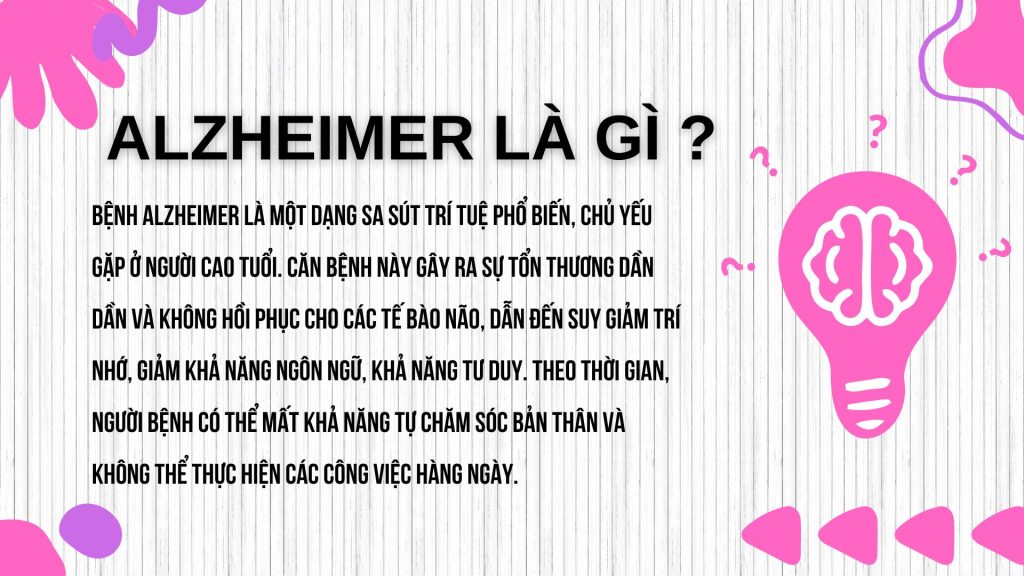 Alzheimer là gì ?