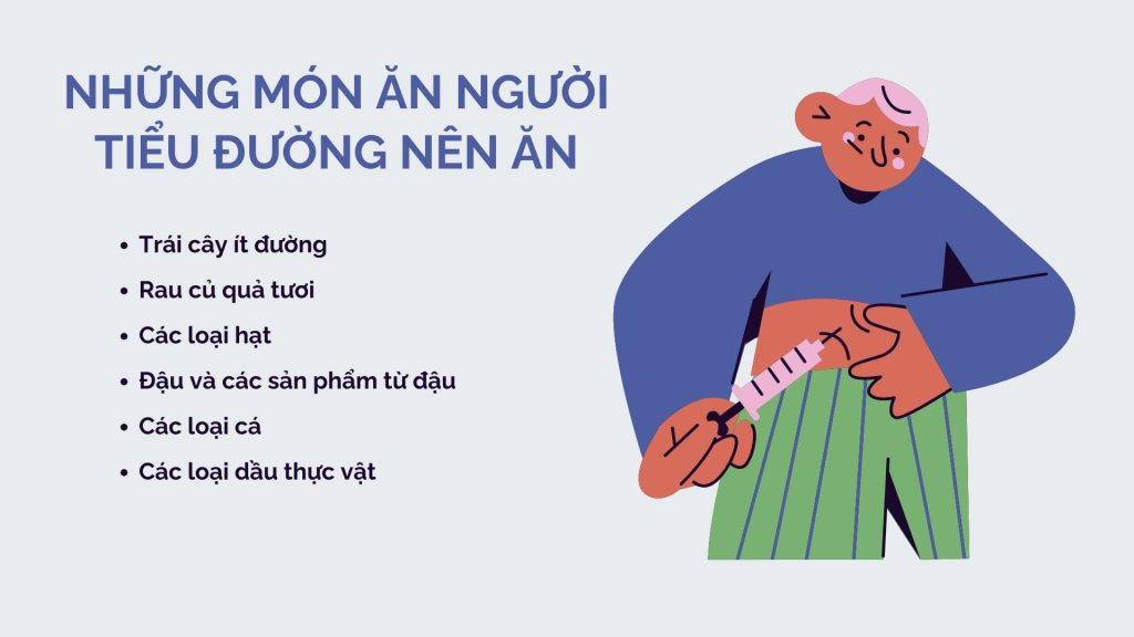 Những món nên ăn với người bệnh tiểu đường