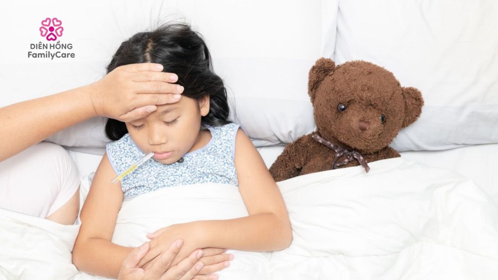 Chăm sóc trẻ nhỏ bị ốm