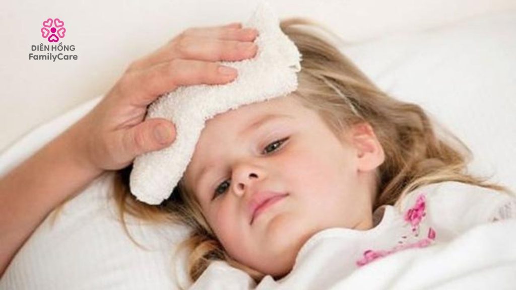 Trẻ nhỏ bị sốt