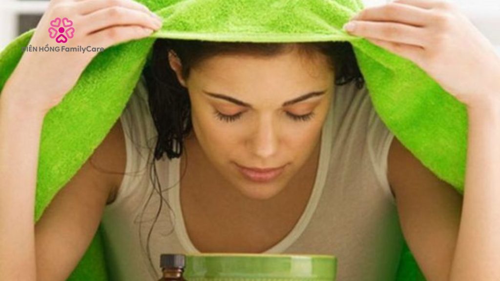 Xông hơi để trị cảm lạnh