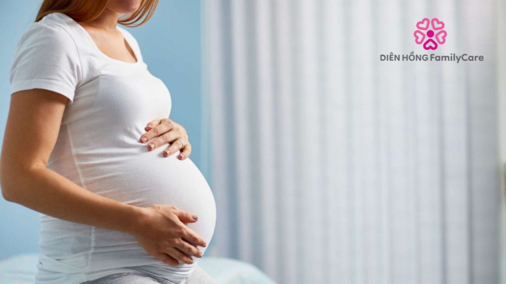 Mẹ bầu những tháng cuối