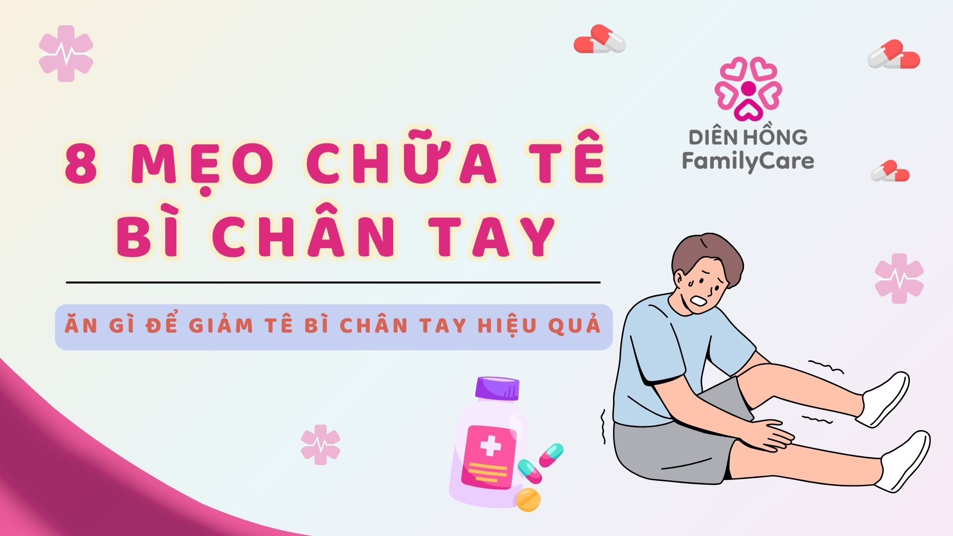 mẹo chữa tê bì chân tay