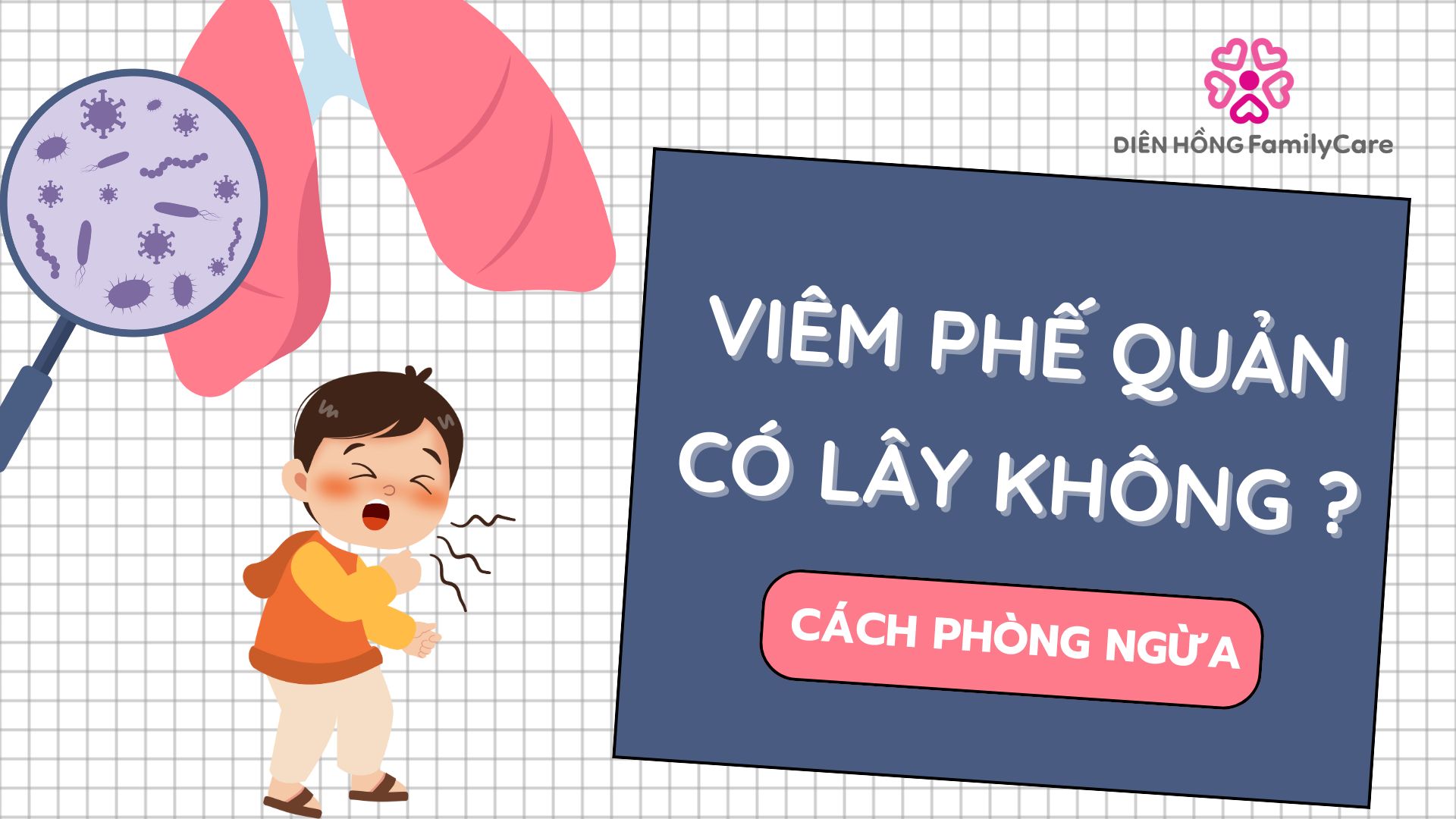 Viêm phế quản có lây không