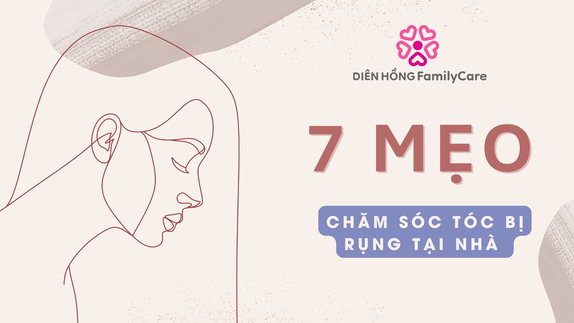 chăm sóc tóc bị rụng