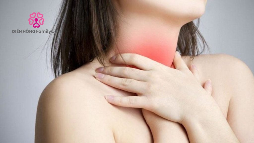 Cách trị đau rát họng có đờm