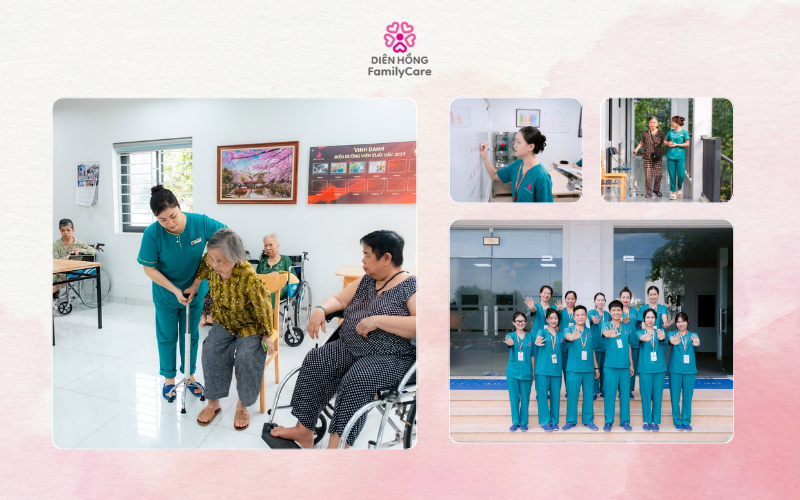 Diên Hồng Family Care chăm sóc người bệnh tận tâm, an toàn và chuyên nghiệp tại gia đình.