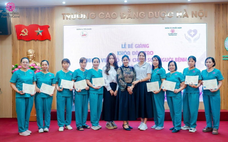 Kỹ năng chăm sóc người bệnh có thể ứng dụng tại gia đình, bệnh viện và cơ sở chăm sóc người cao tuổi.